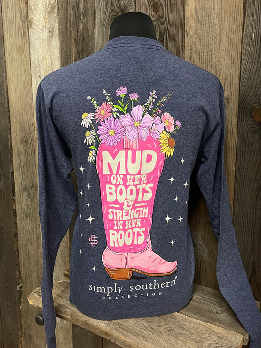 Mud on Her Boots T-Shirt