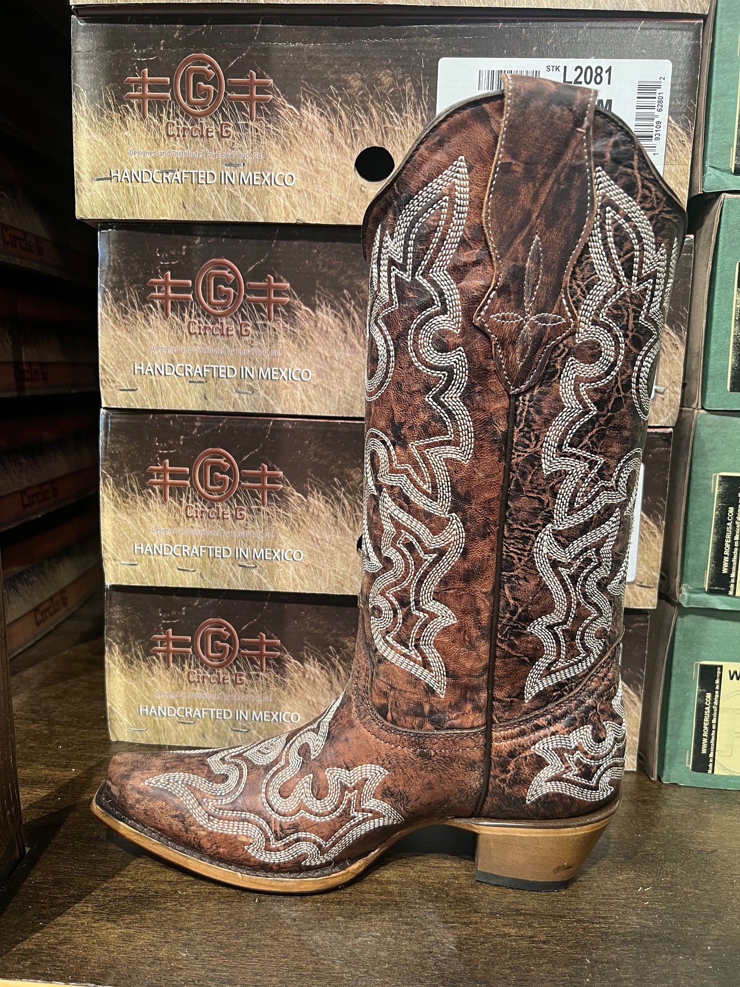 The Kody Corral Boots Wiseman s Western