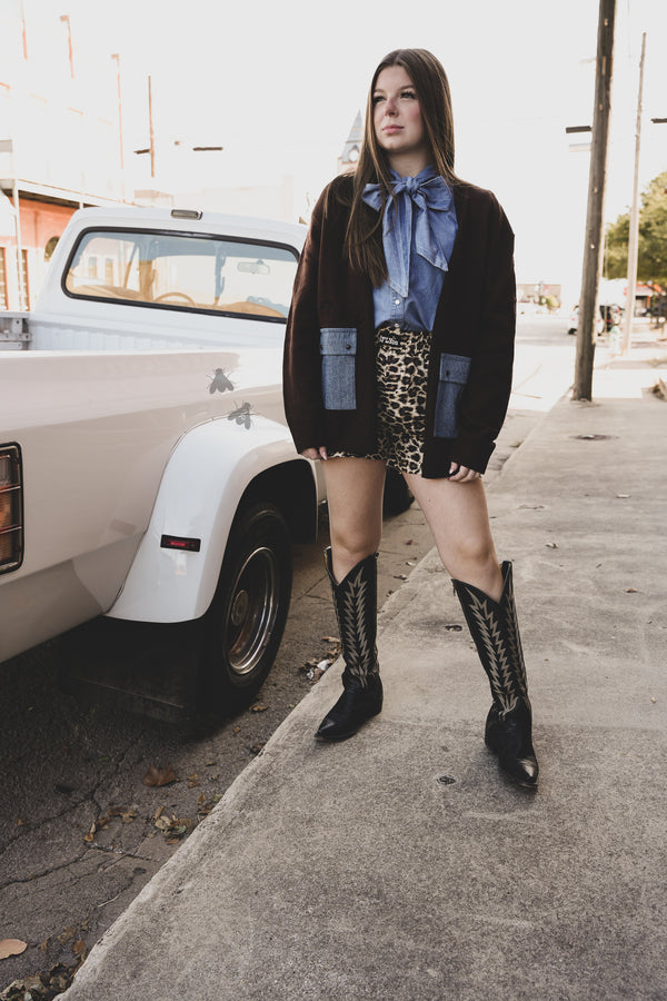 Cattle Babe Angus Cardigan