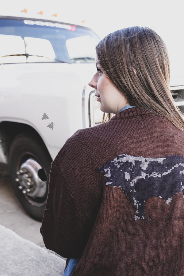 Cattle Babe Angus Cardigan