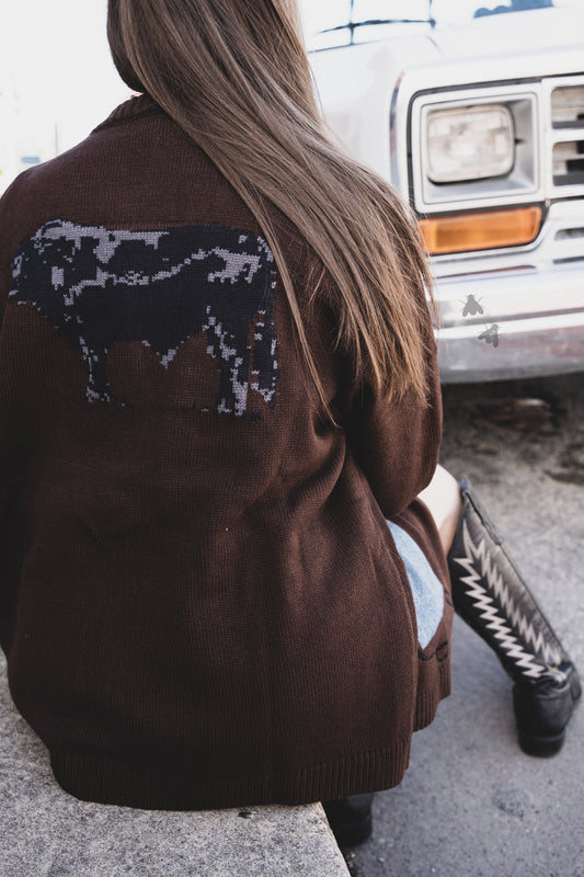 Cattle Babe Angus Cardigan