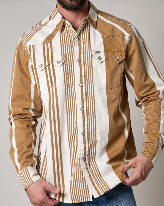 Kimes Bandit Brown Men's Snap Up