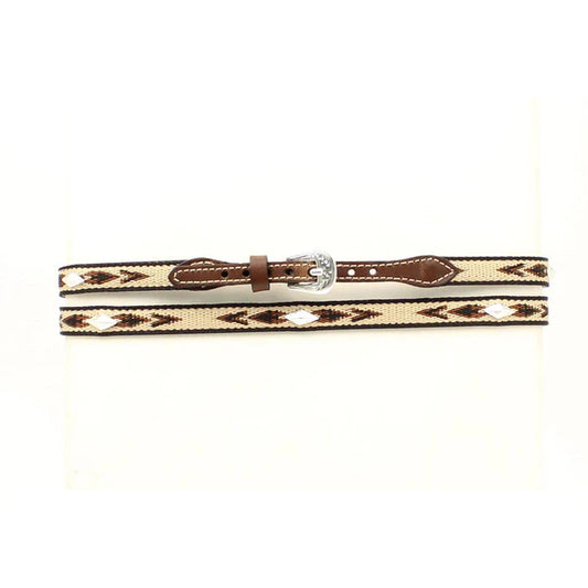 Hatband with Diamond Conchos