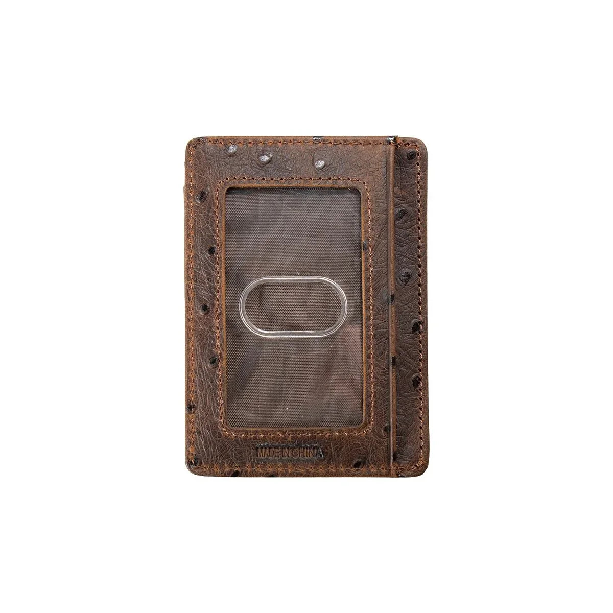 Nocona Ostrich Money Clip