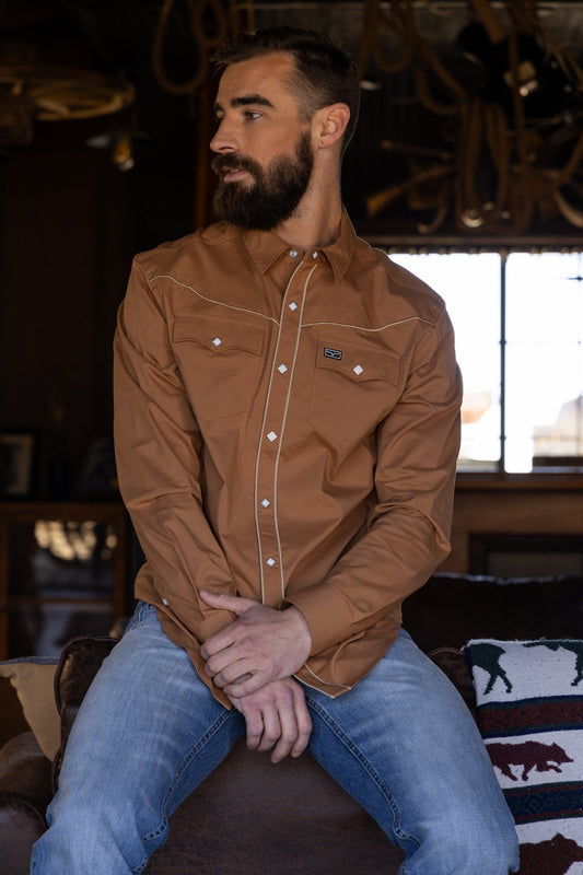 Kimes Lanebro Brown Men's Shirt