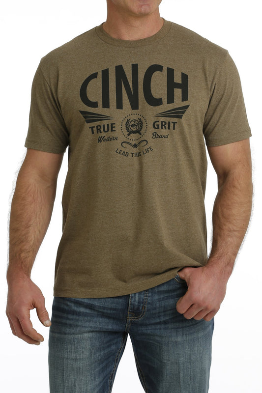 Cinch True Grit Logo Men's T-Shirt