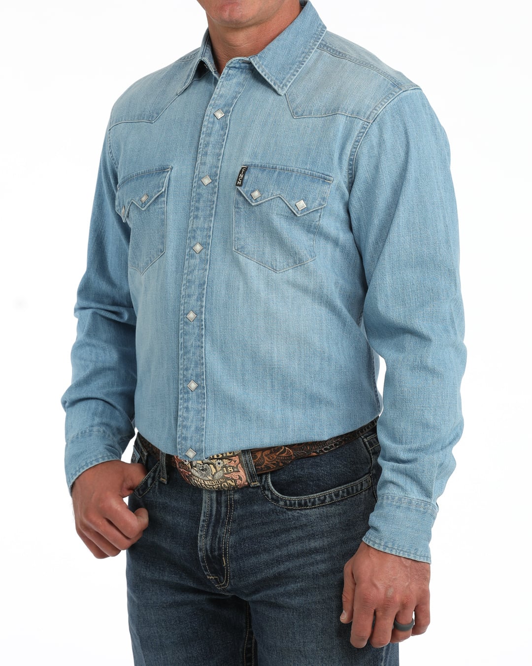Cinch Denim Sawtooth Diamond Snap Up