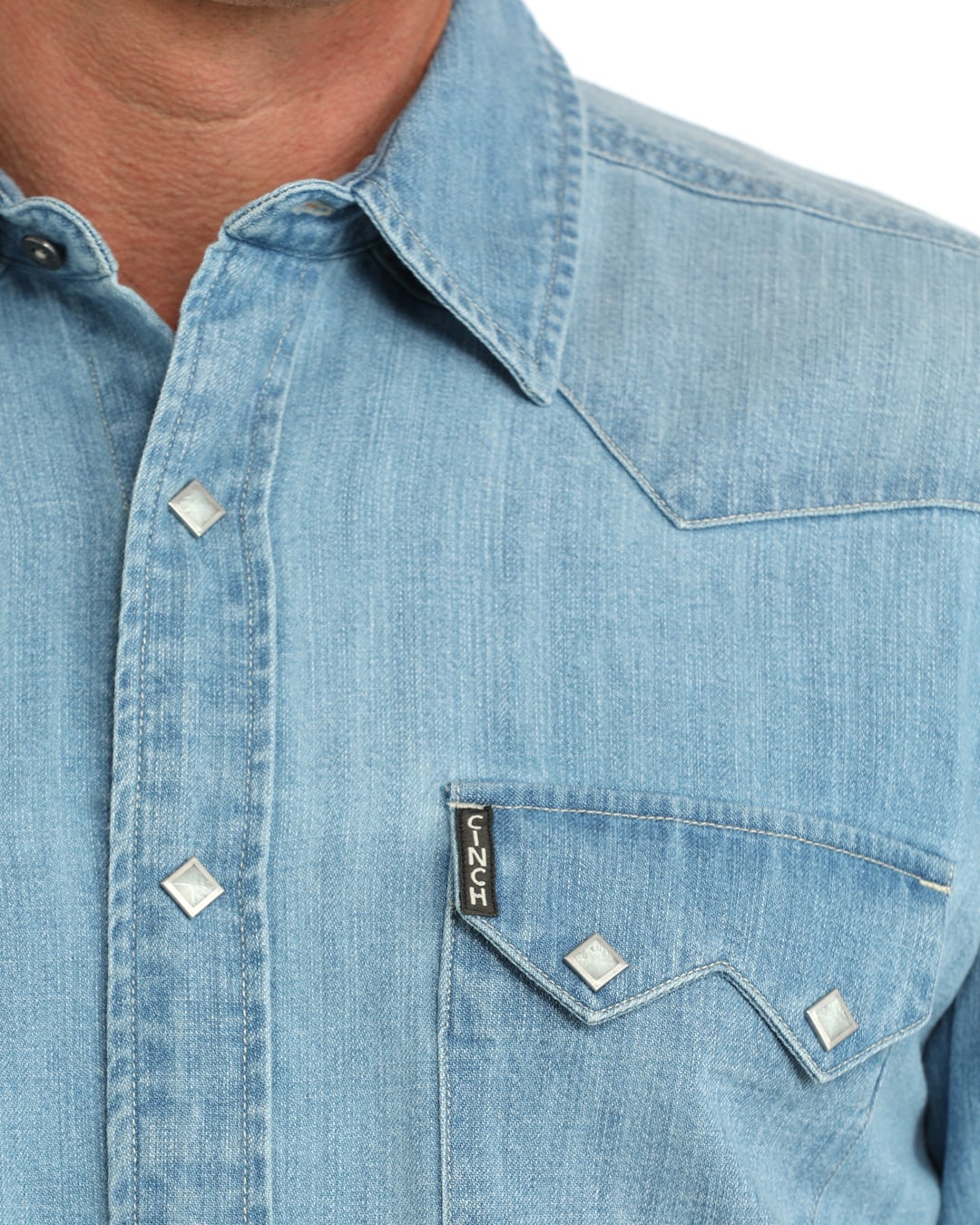 Cinch Denim Sawtooth Diamond Snap Up