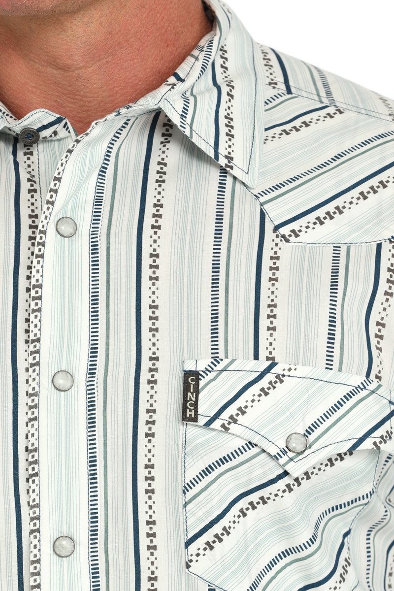 Cinch Modern Blues Snap Up