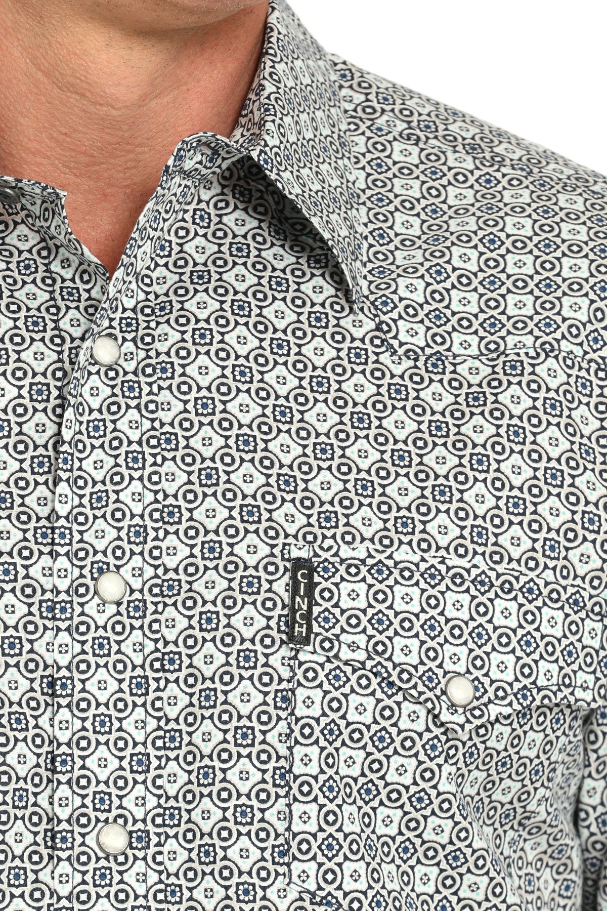 Cinch Modern Geometric Snap Up