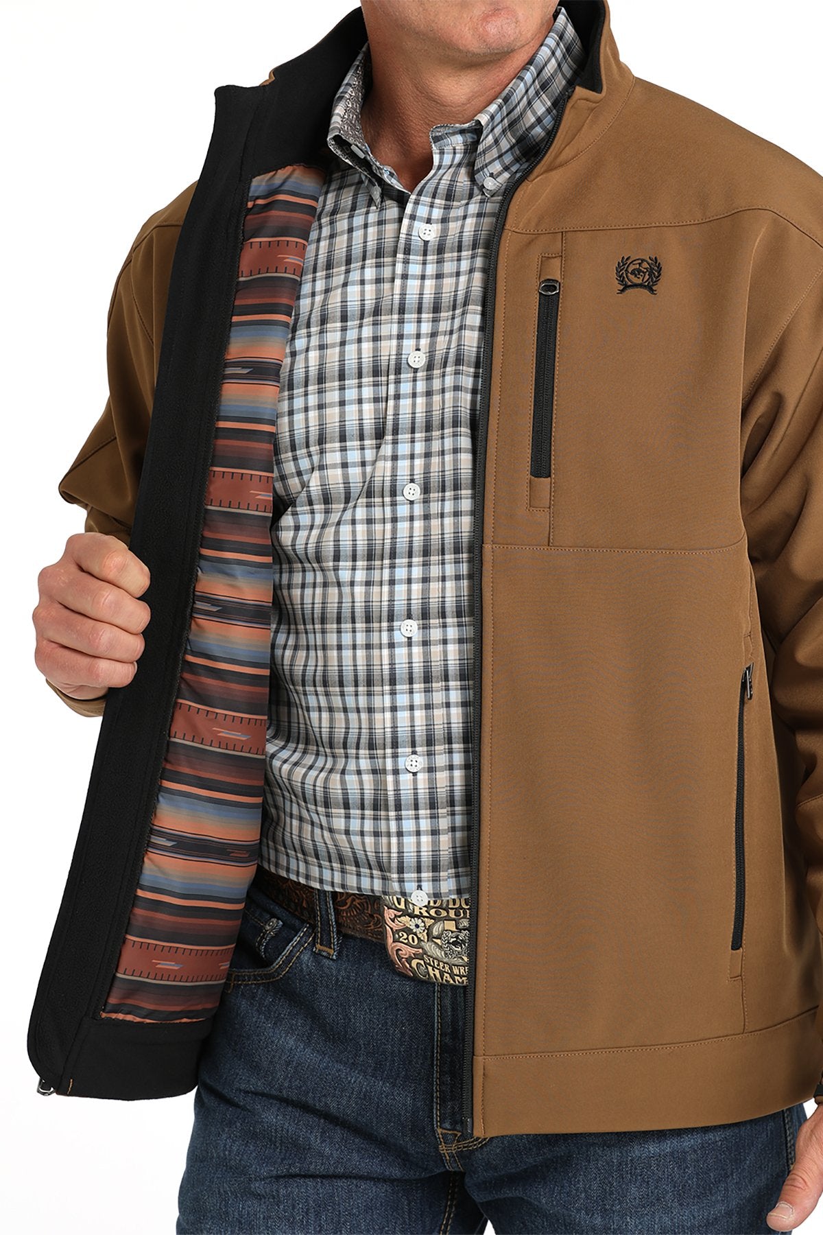 Cinch Brown Bonded Men's Jacket