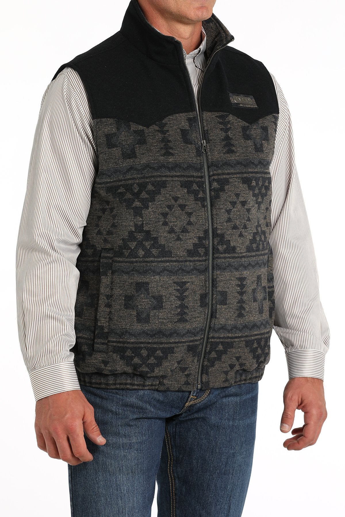 Cinch Concealed Wooly Navy Vest