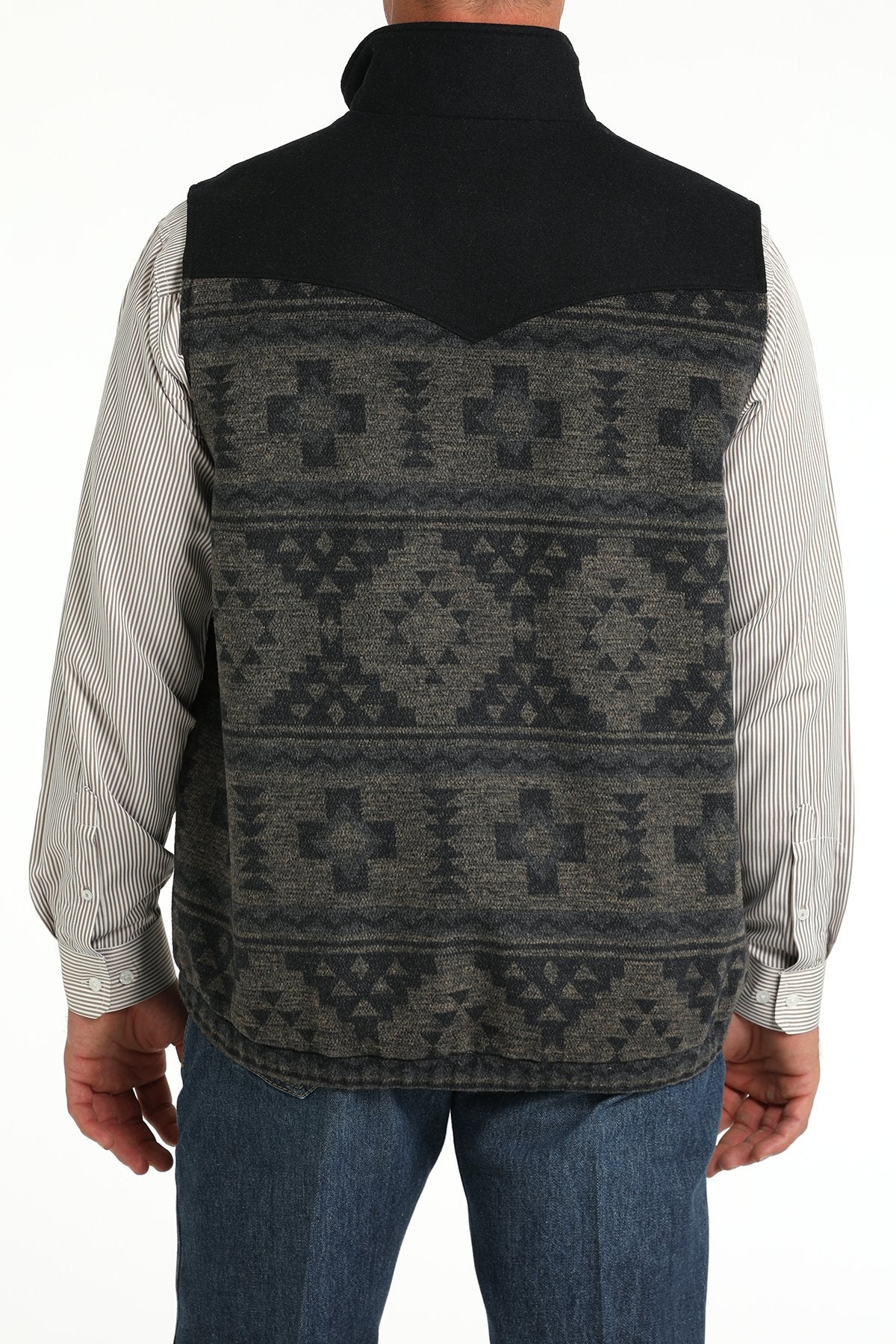 Cinch Concealed Wooly Navy Vest