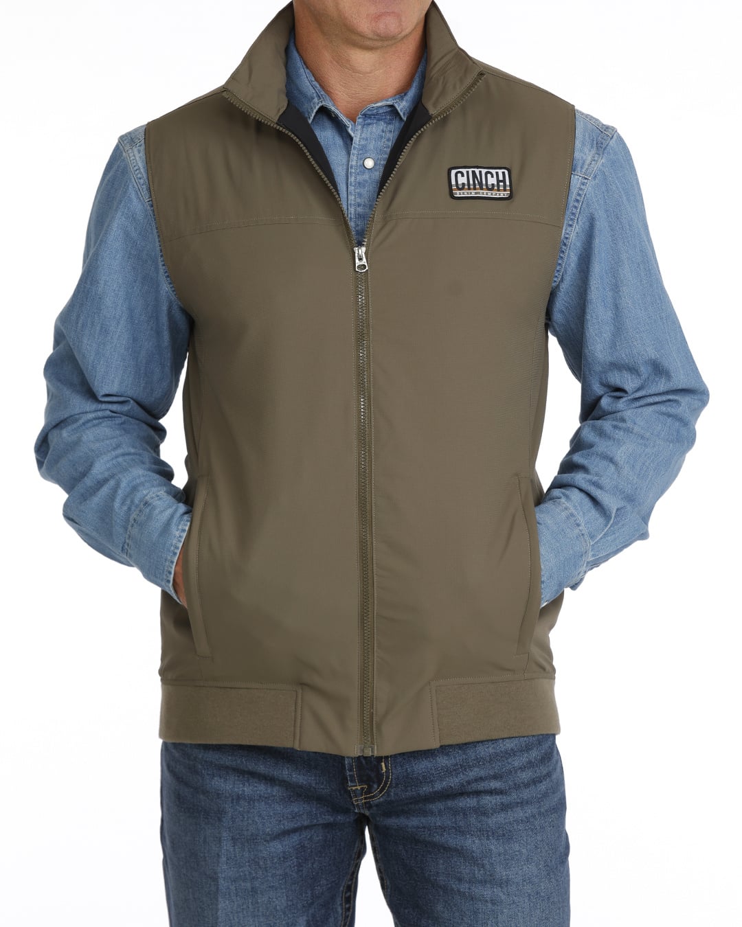 Cinch Lightweight Vest Green