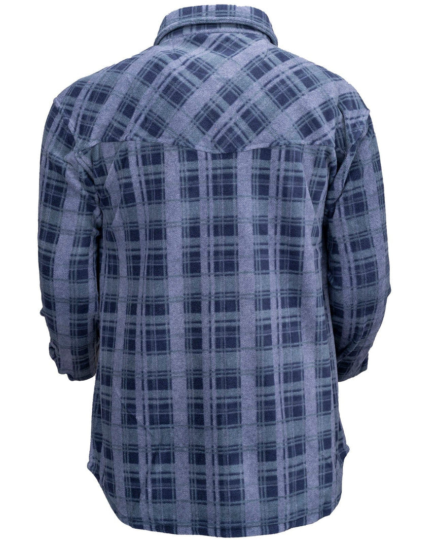 Chad Button Up Fleece Big Shirt