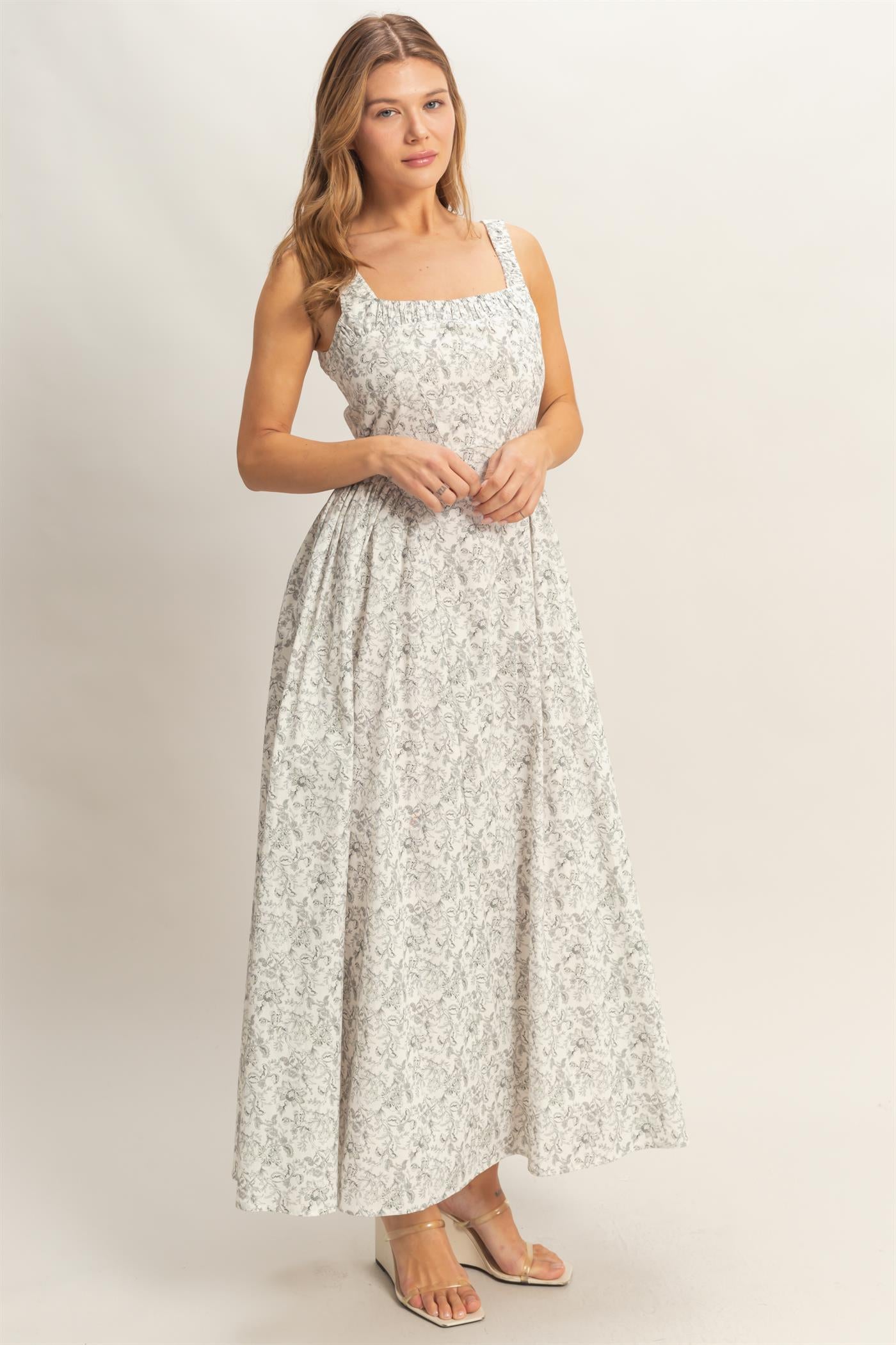 Fiona Floral Maxi Dress