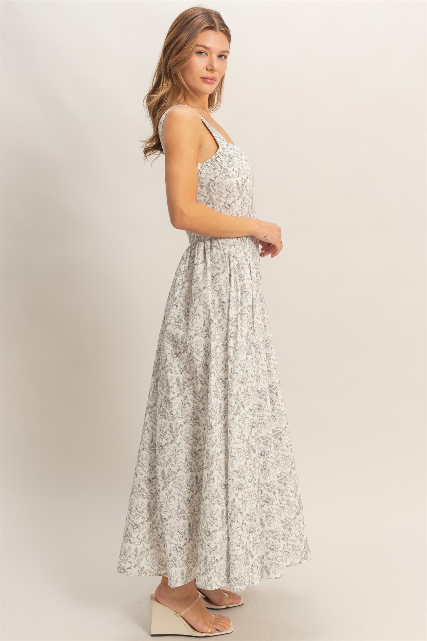 Fiona Floral Maxi Dress