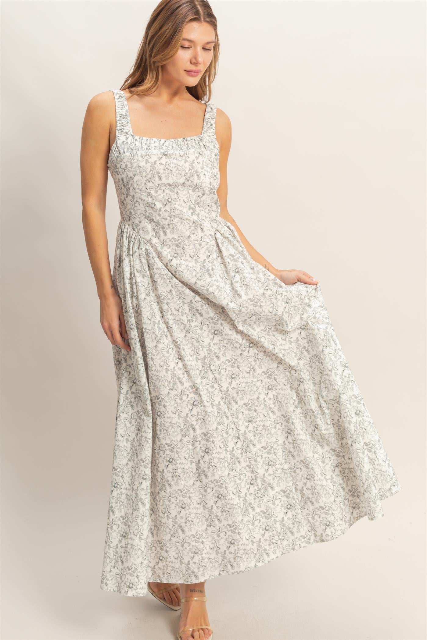 Fiona Floral Maxi Dress