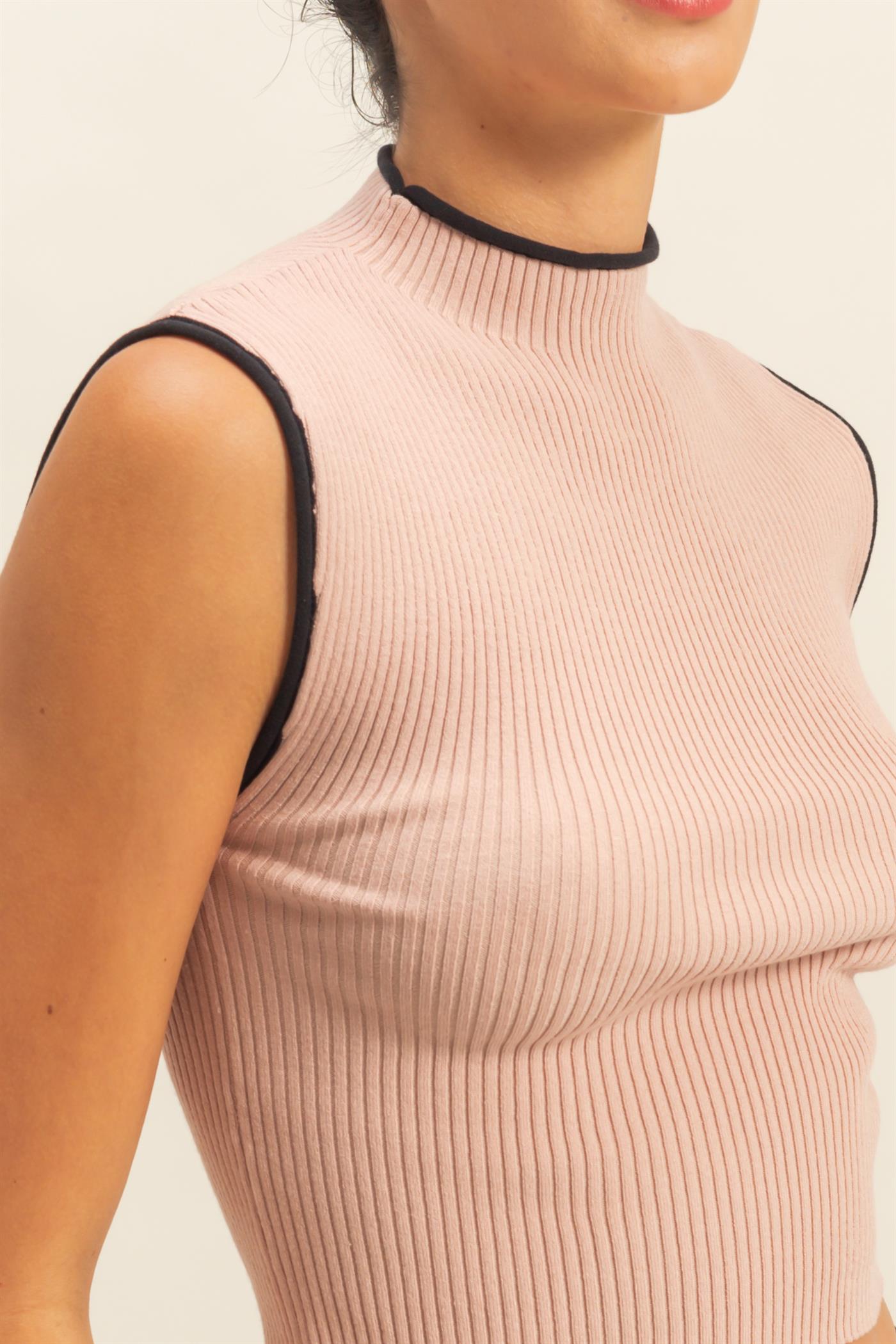 Blush Sleeveless Top