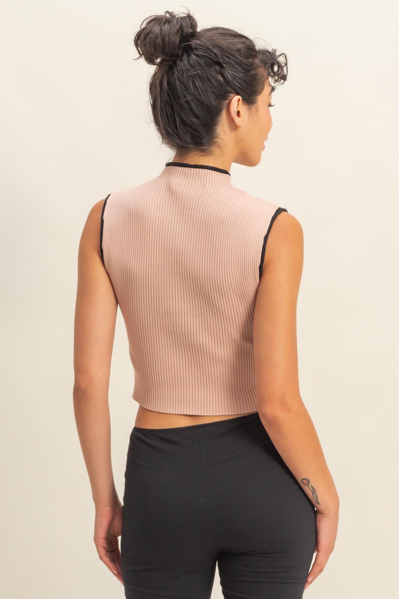 Blush Sleeveless Top