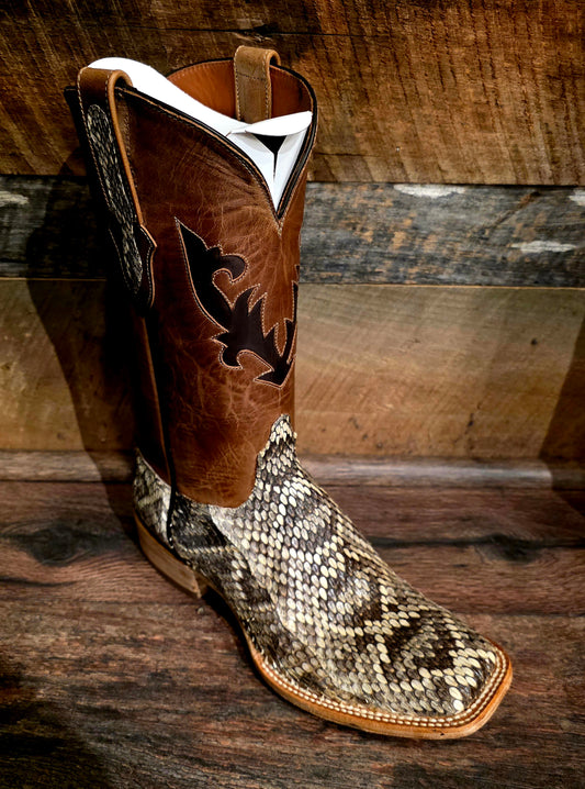 Black Jack Diamondback Rattle Snake Boots