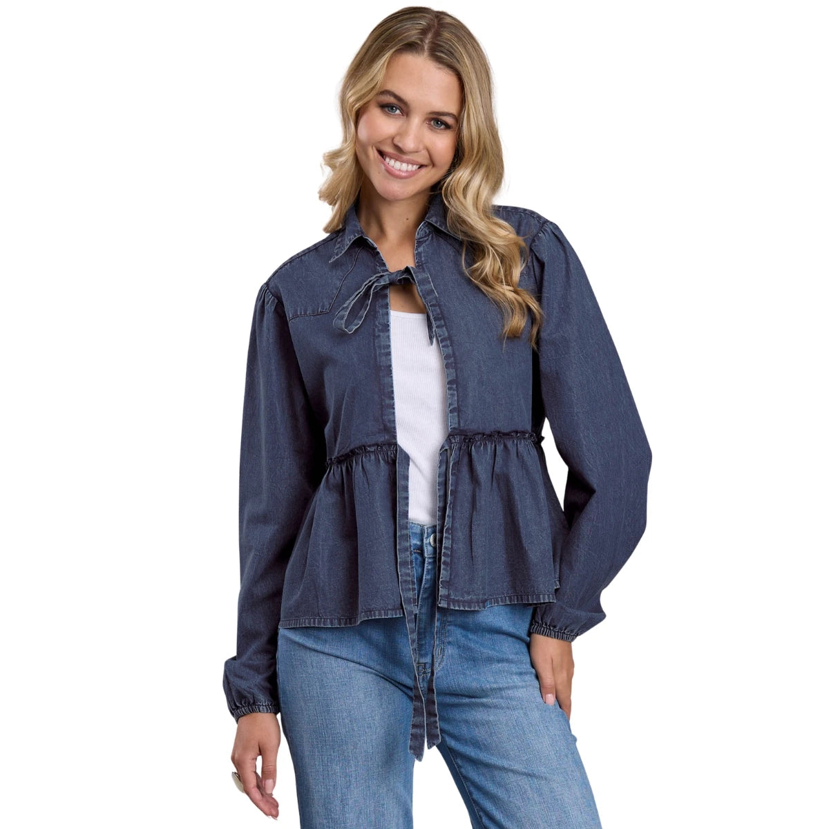 Roper Denim Bow Jacket