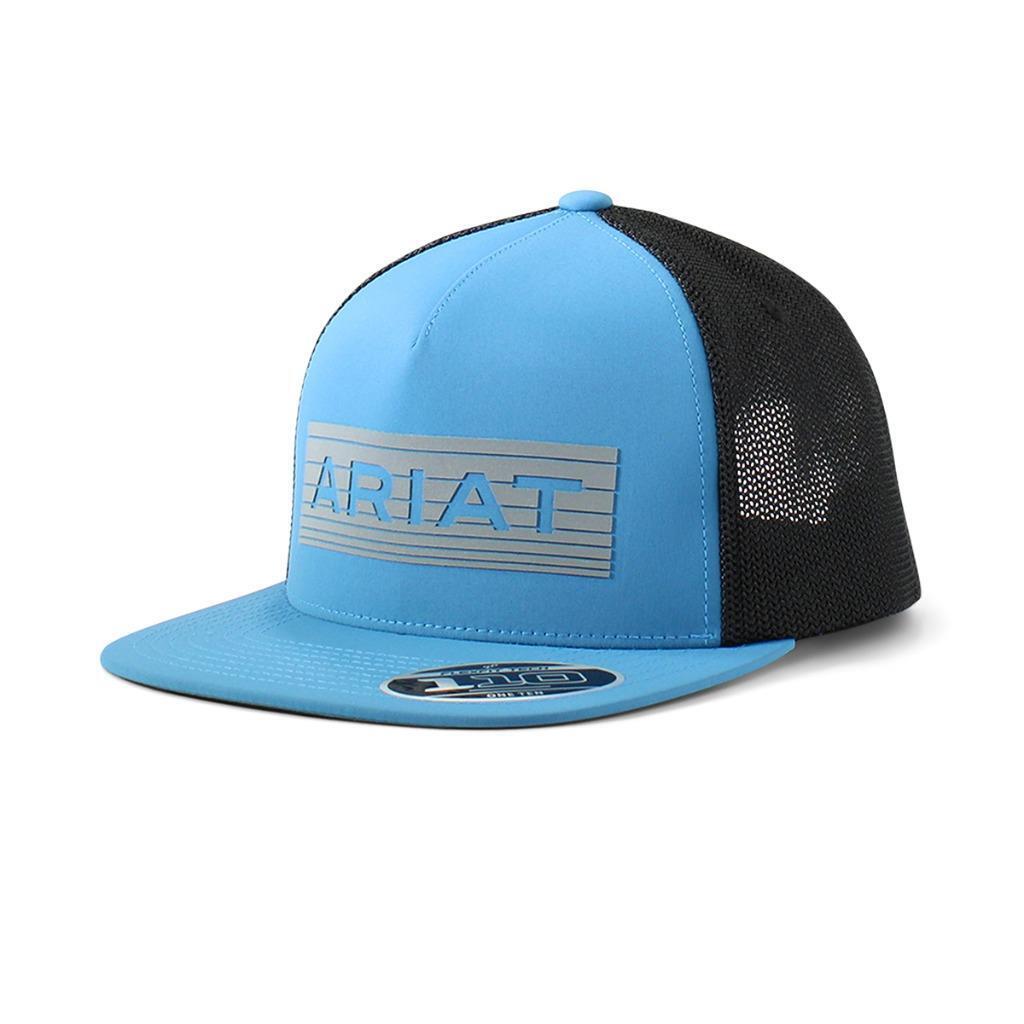 Ariat Blue Logo Mesh Back Hat