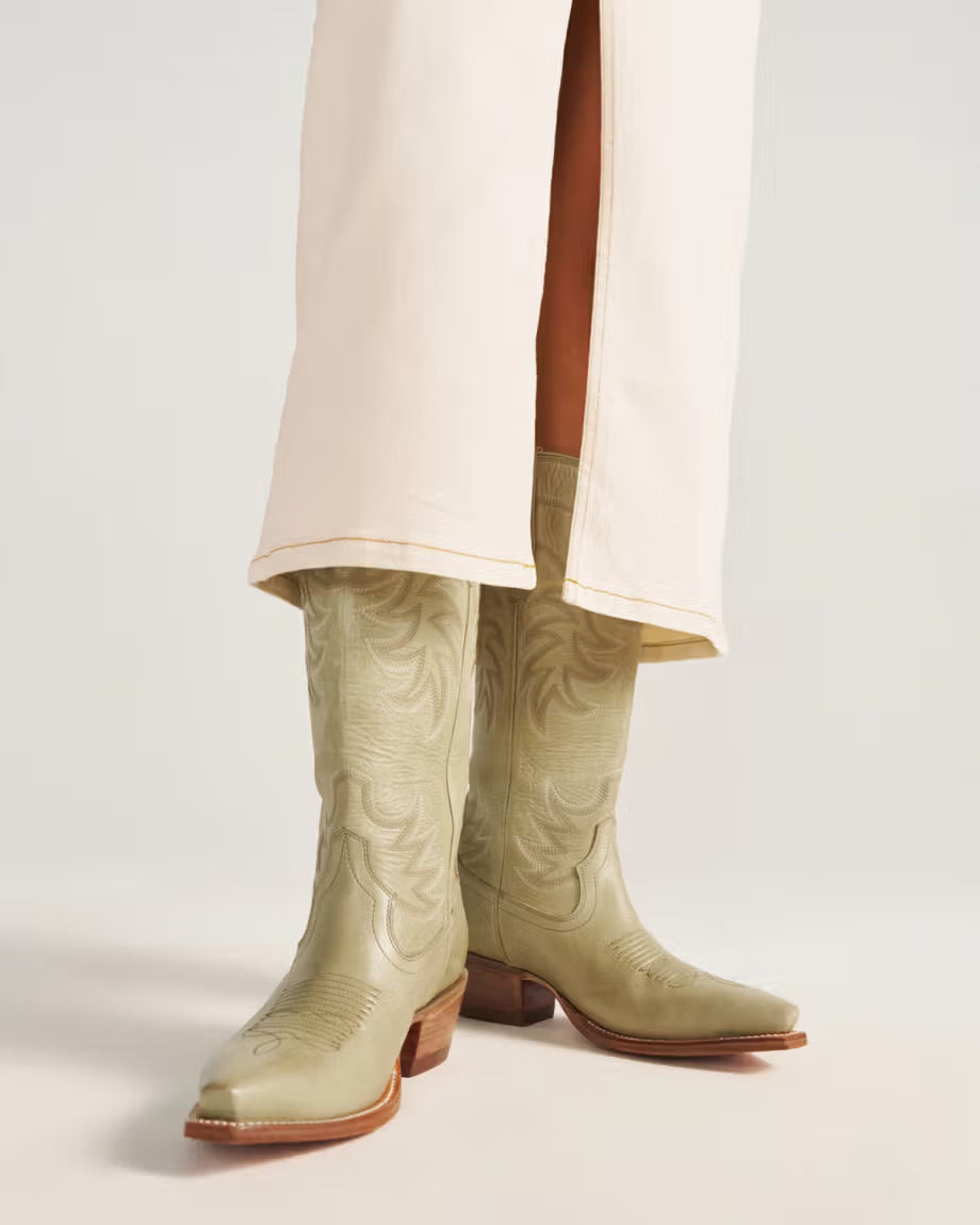 Tecovas Annie Light Sage Cowhide