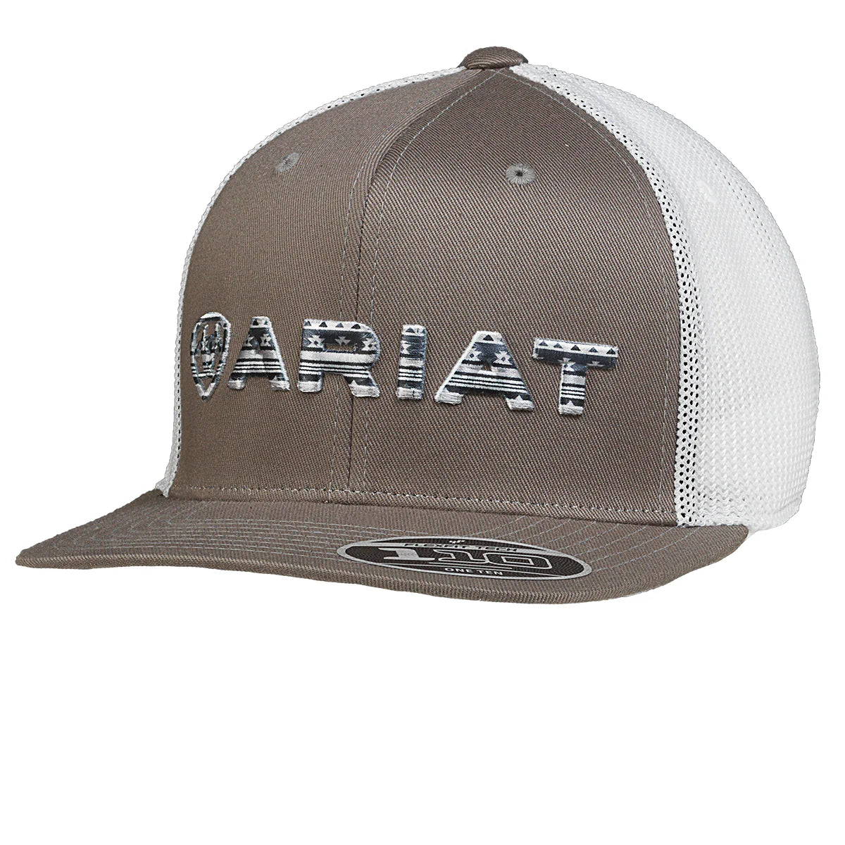 Ariat Southwestern Embroidered Hat Grey