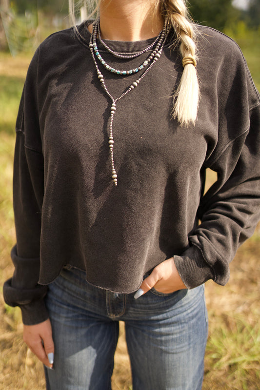 Comfy Crew Black Mineral Wash