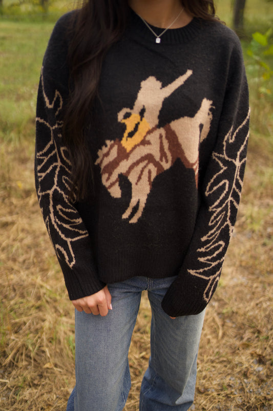 Bucking Bronc Sweater