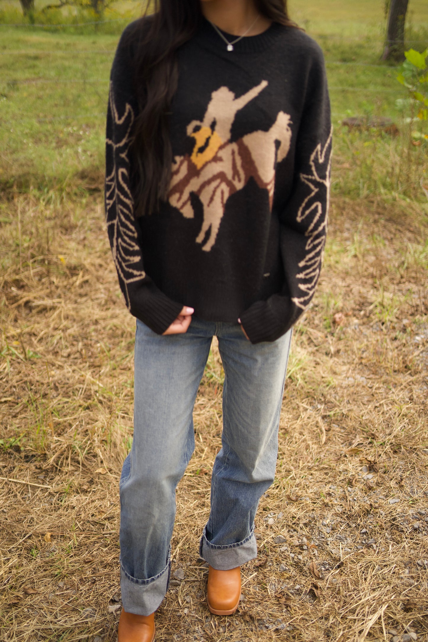 Bucking Bronc Sweater
