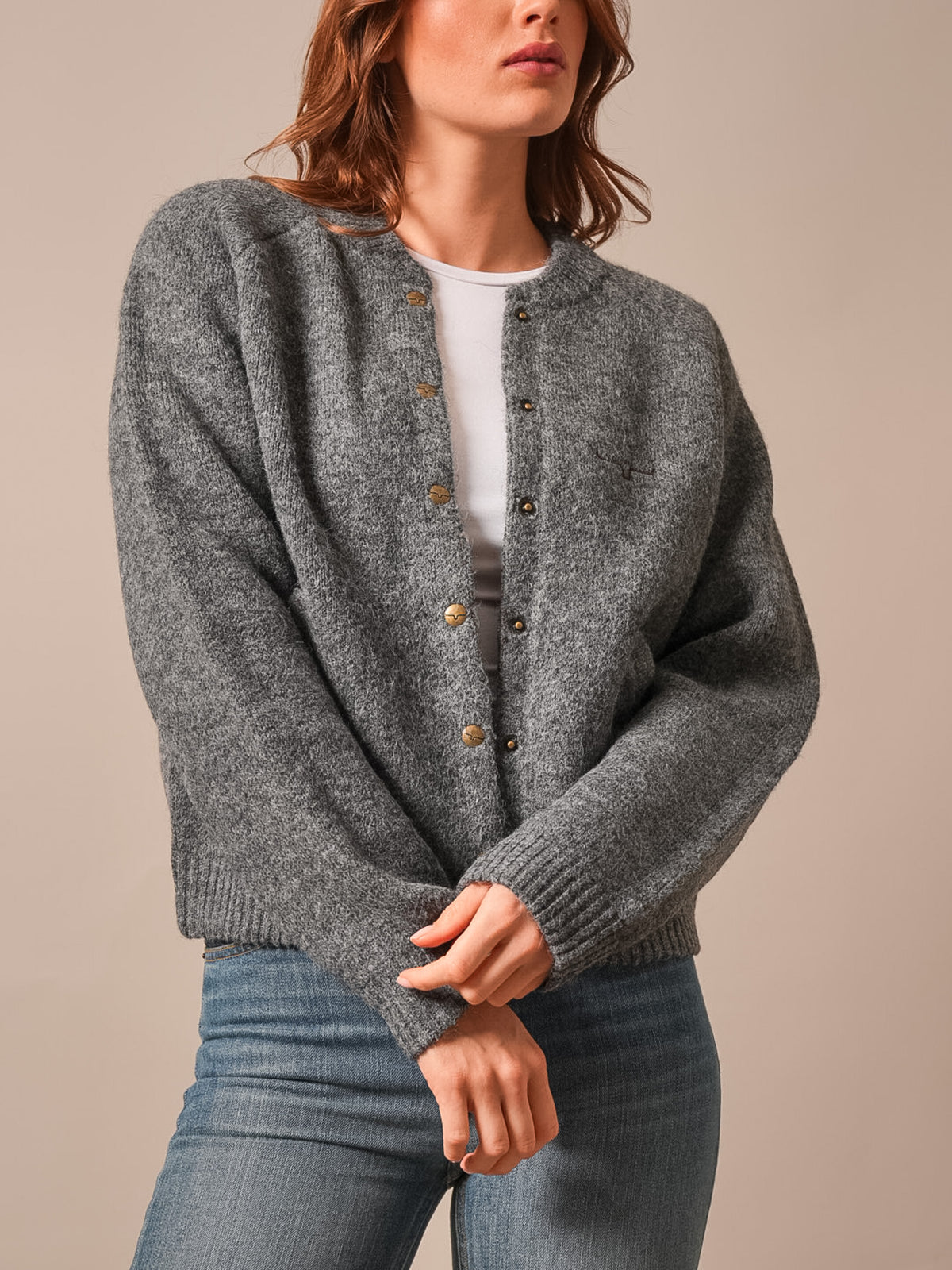 Kimes Ennis Charcoal Cardigan