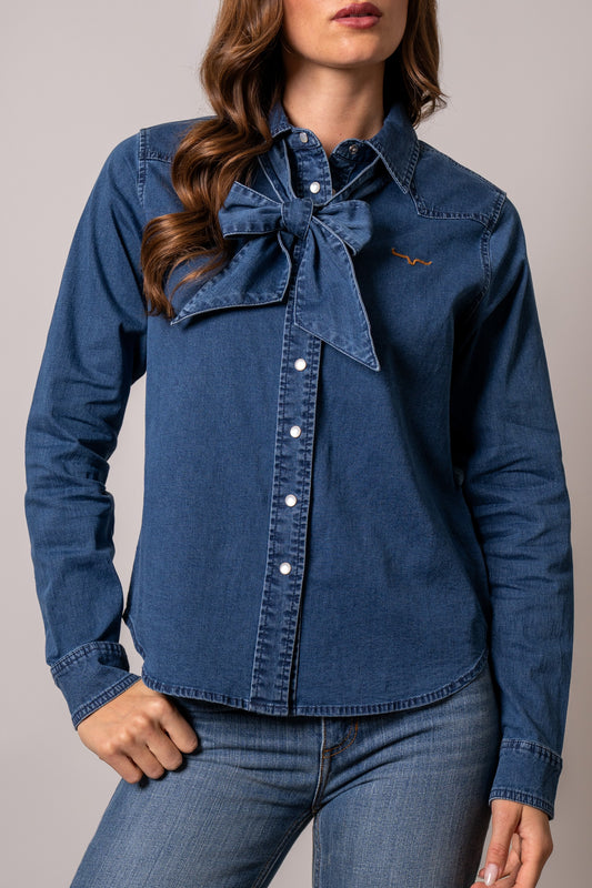 Kimes Lolo Indigo Women's Shirt