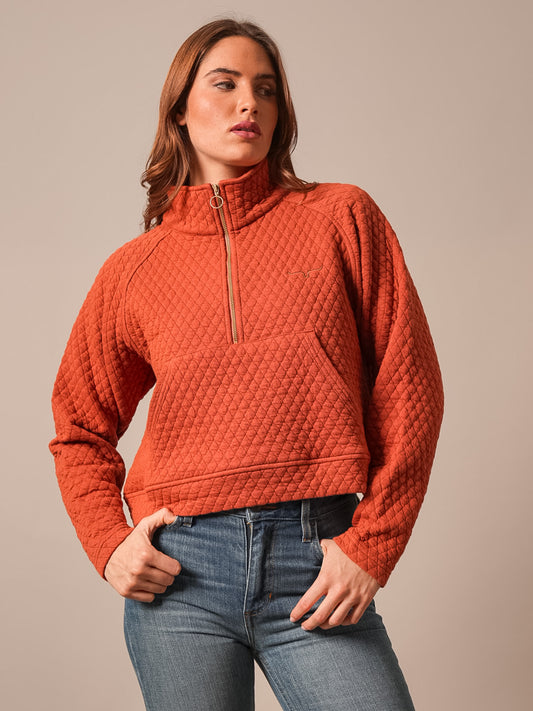 Kimes Rita Burnt Red Pullover
