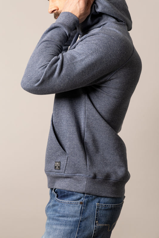Kimes Outlier Blue Heather Men's Hoodie