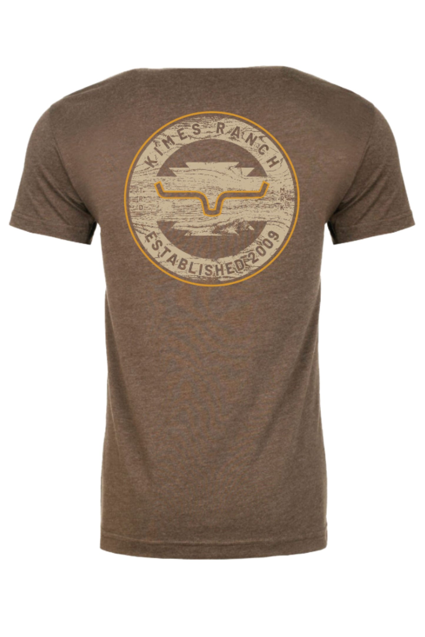 Kimes Wood Stamp Espresso Men's Tee