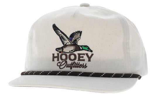 Hooey Mallard Cream 5-Panel Trucker Hat