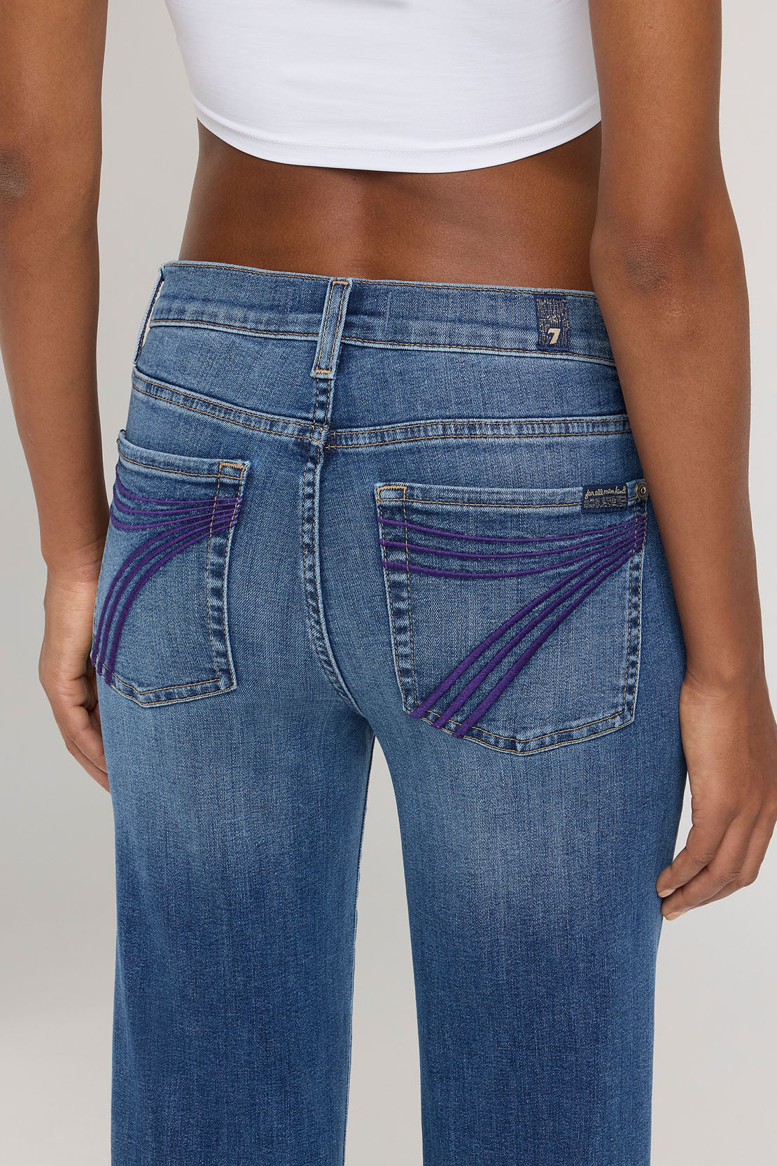 7 For All Mankind Dojo Marsh Amethyst