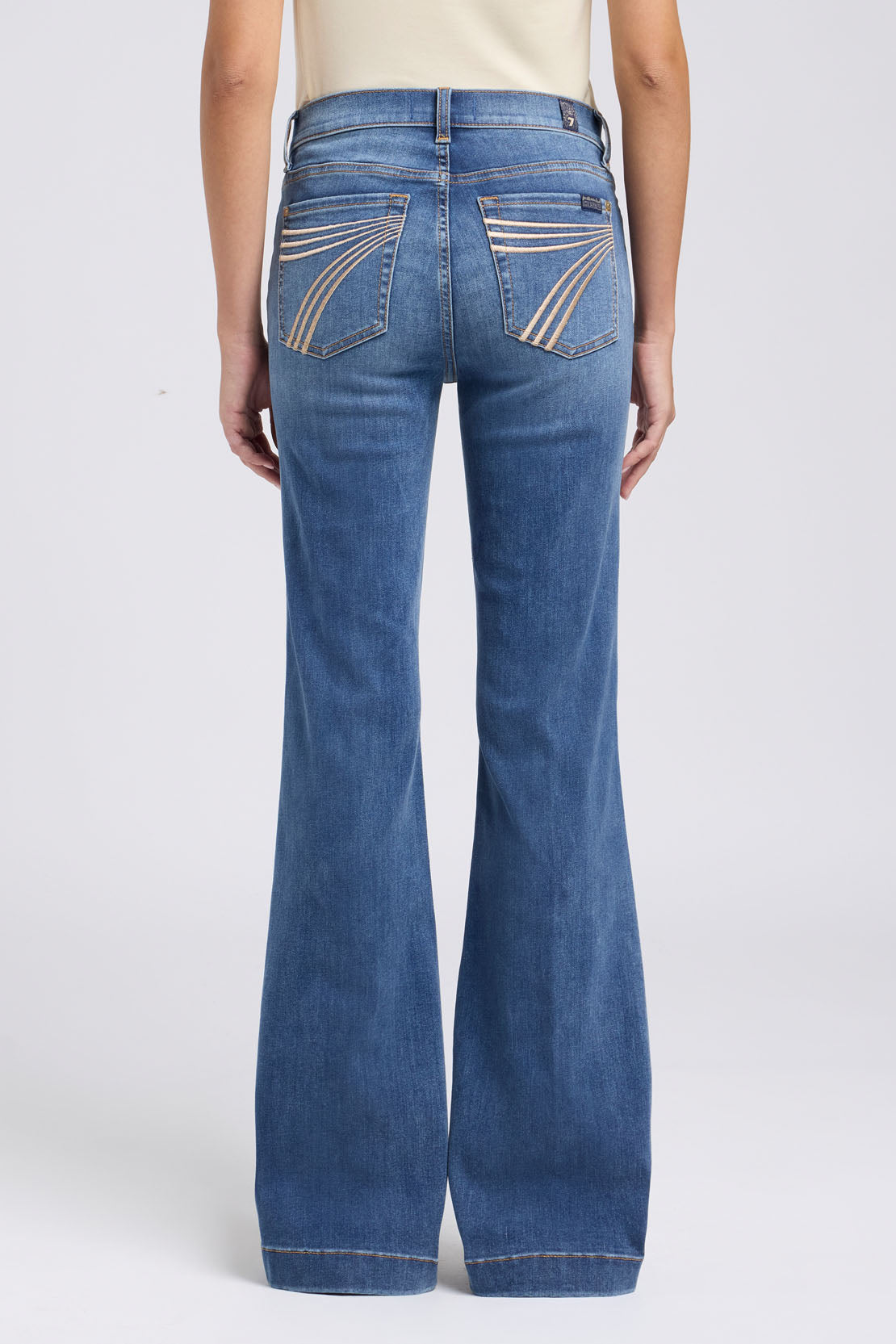 7 For All Mankind Dojo Gale Gold