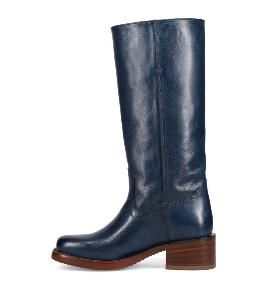 Frye Campus 14L Navy Boots