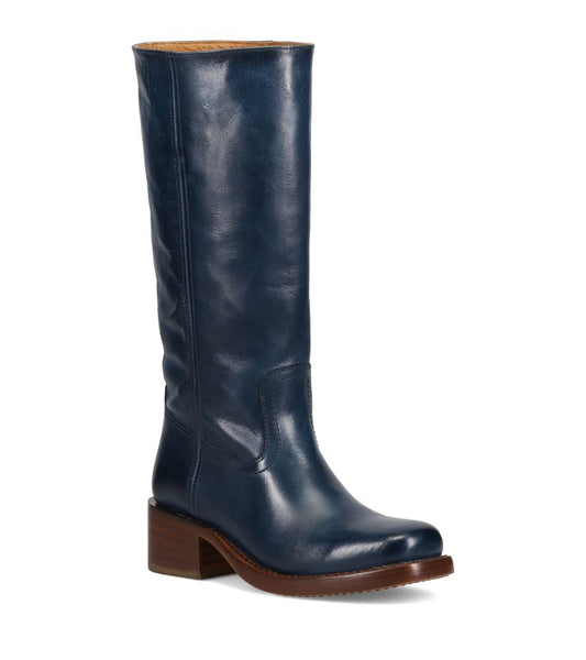 Frye Campus 14L Navy Boots