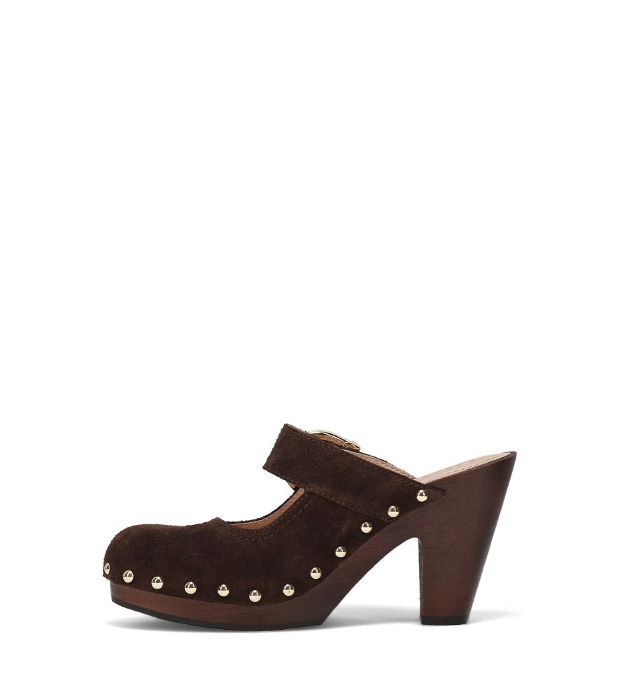 Frye Cindy Buckle Clog