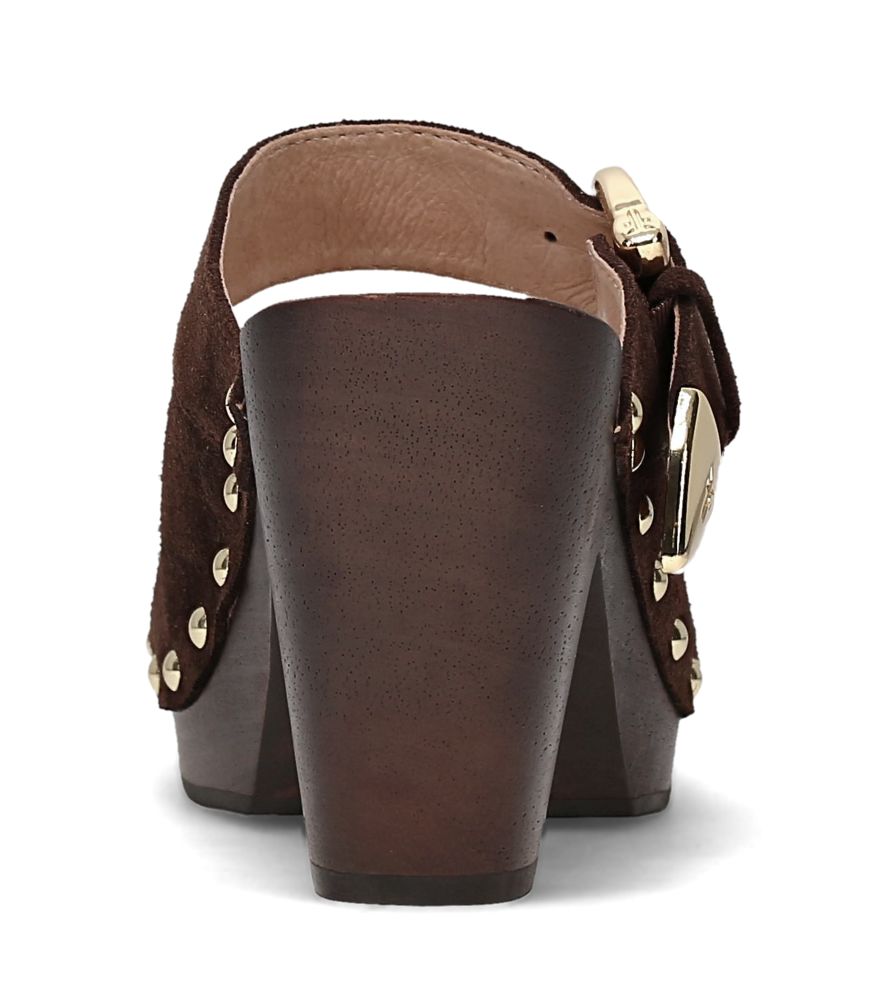 Frye Cindy Buckle Clog