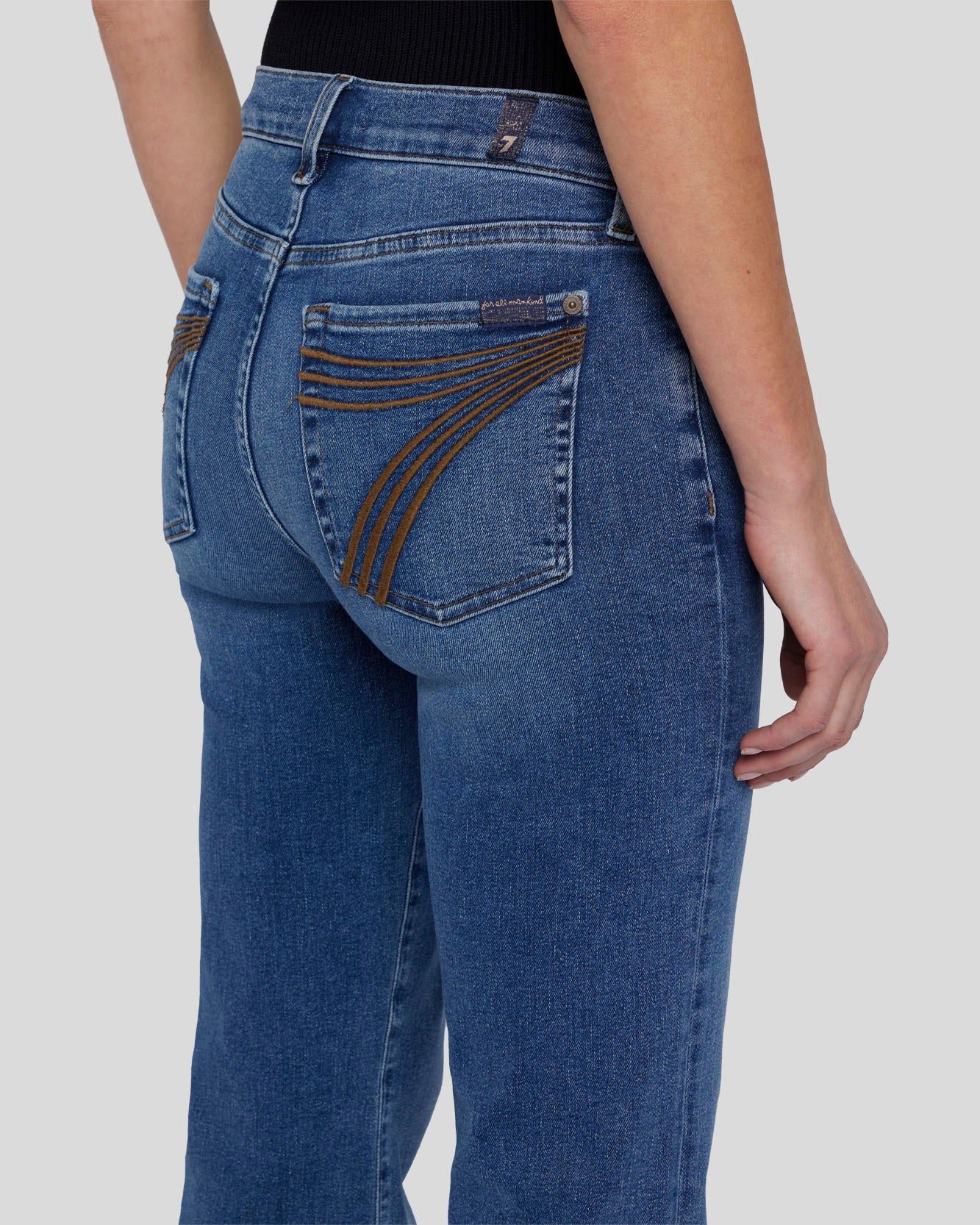 7 For All Mankind Clara Chocolate Dojo