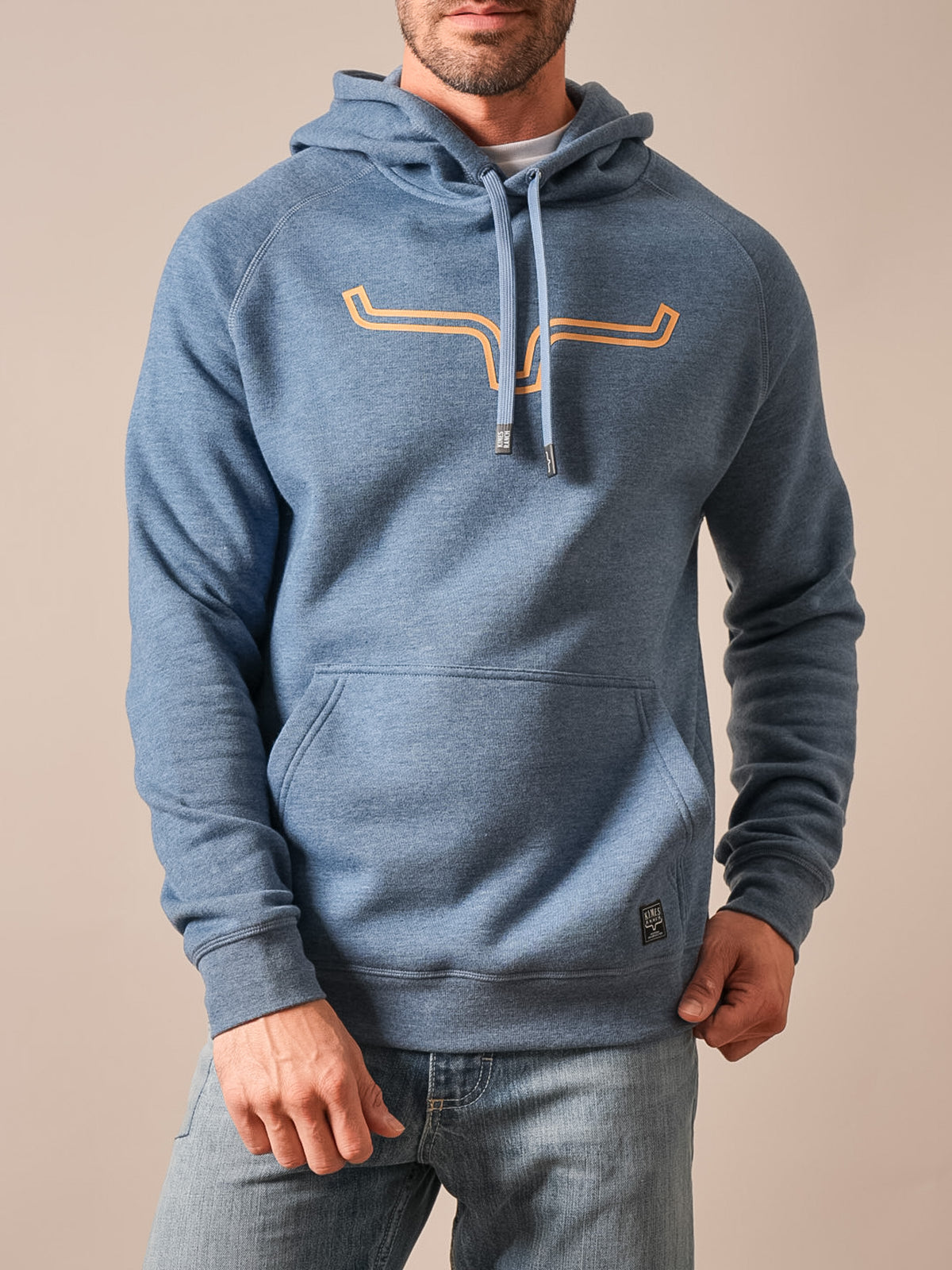 Kimes Outlier Navy Heather Men's Hoodie