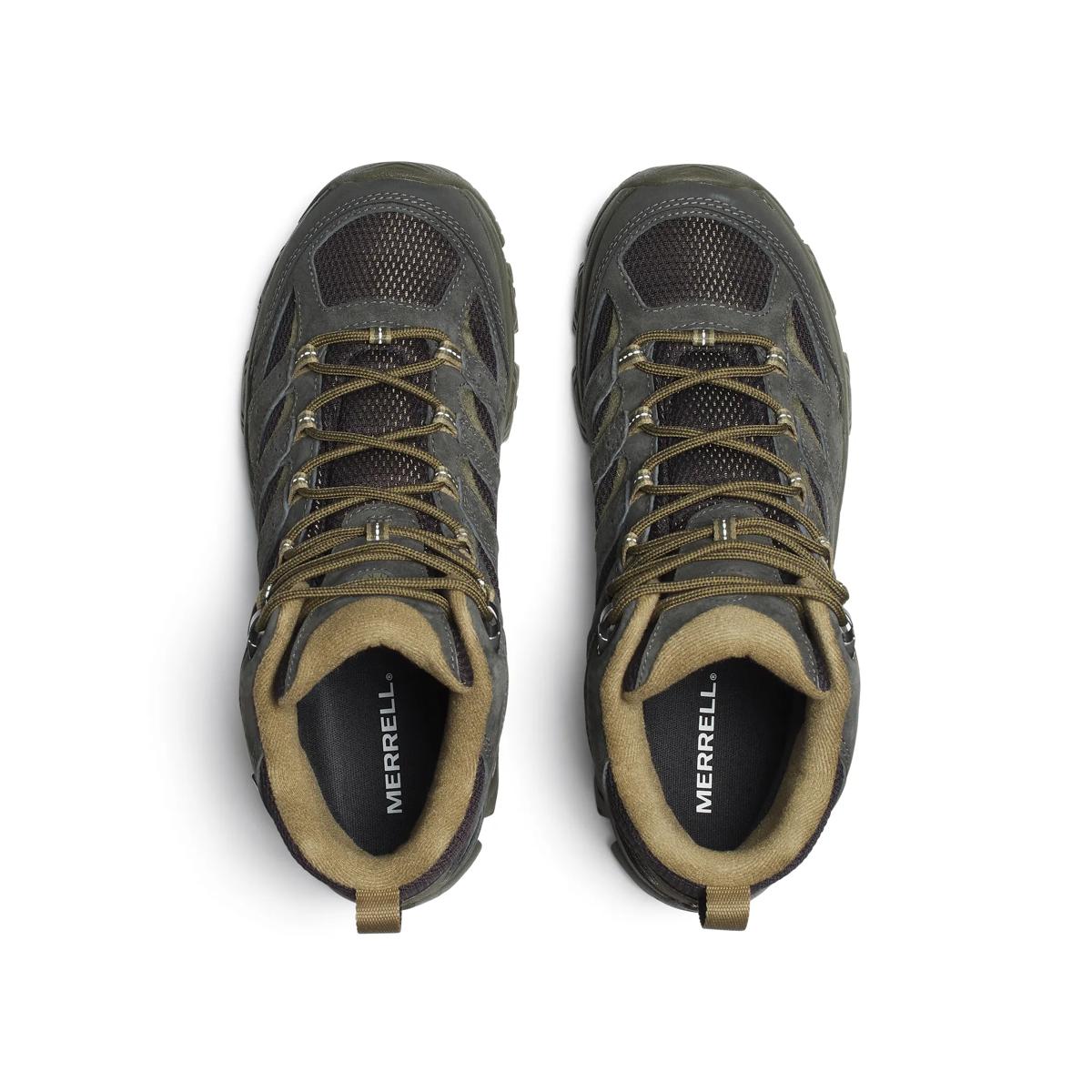 Merrell Mens Moab 3 Mid Waterproof Black