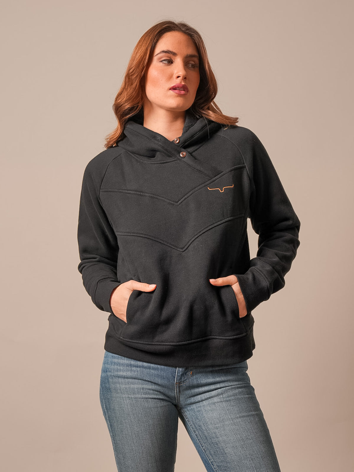 Kimes Ella Black Women's Hoodie