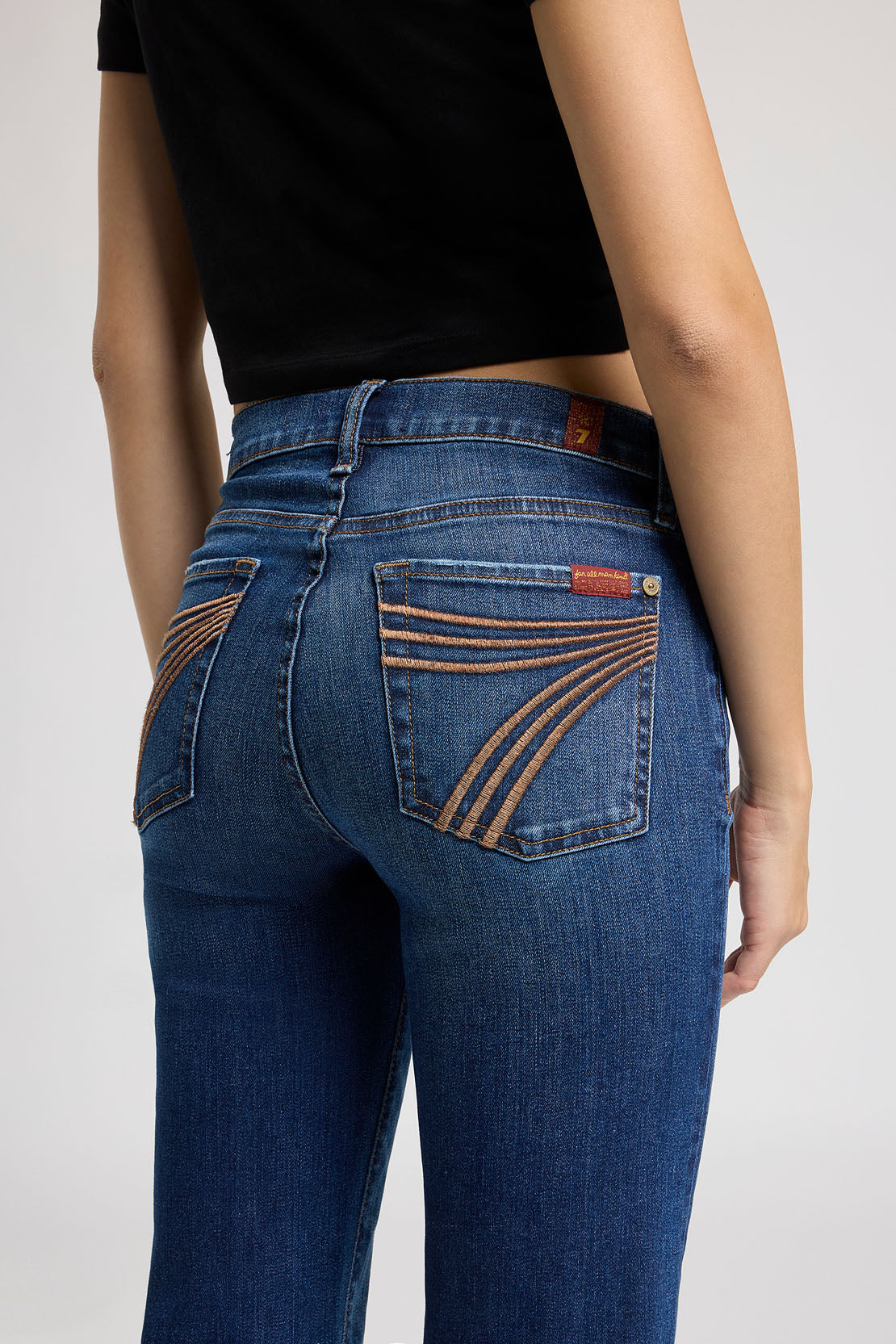 7 for All Mankind Dojo Loom Bronze