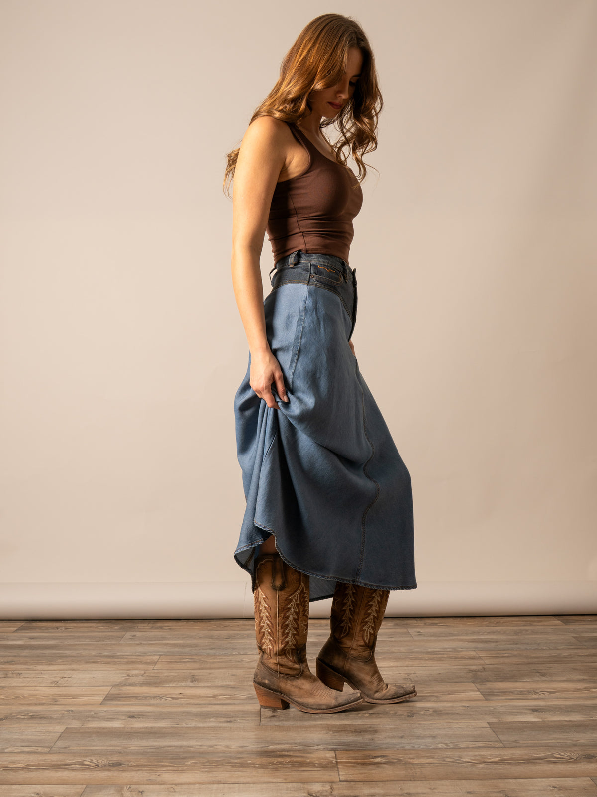Kimes Ladonna Denim Skirt